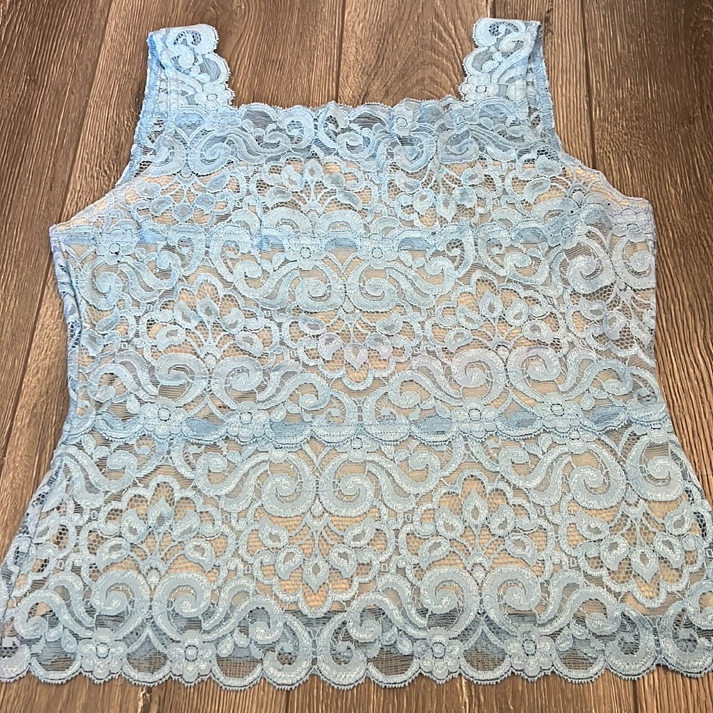 Karen Kane lace tank